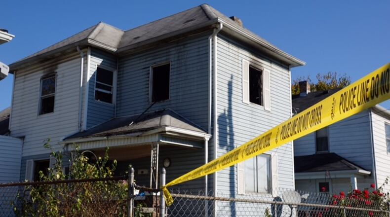 A person was found dead following a house fire early Saturday morning in the 1500 block of Jacoby Avenue in Middletown. JORDYN HUFFMAN/STAFF