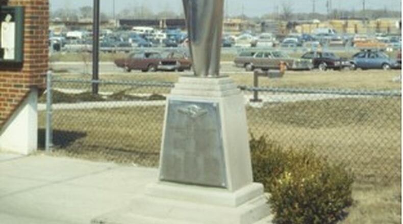 A cenotaph was unveiled on Dec. 7, 1951, 10 years after Pearl Harbor, and was dedicated to the local soldiers who worked at Armco and died during World War II.