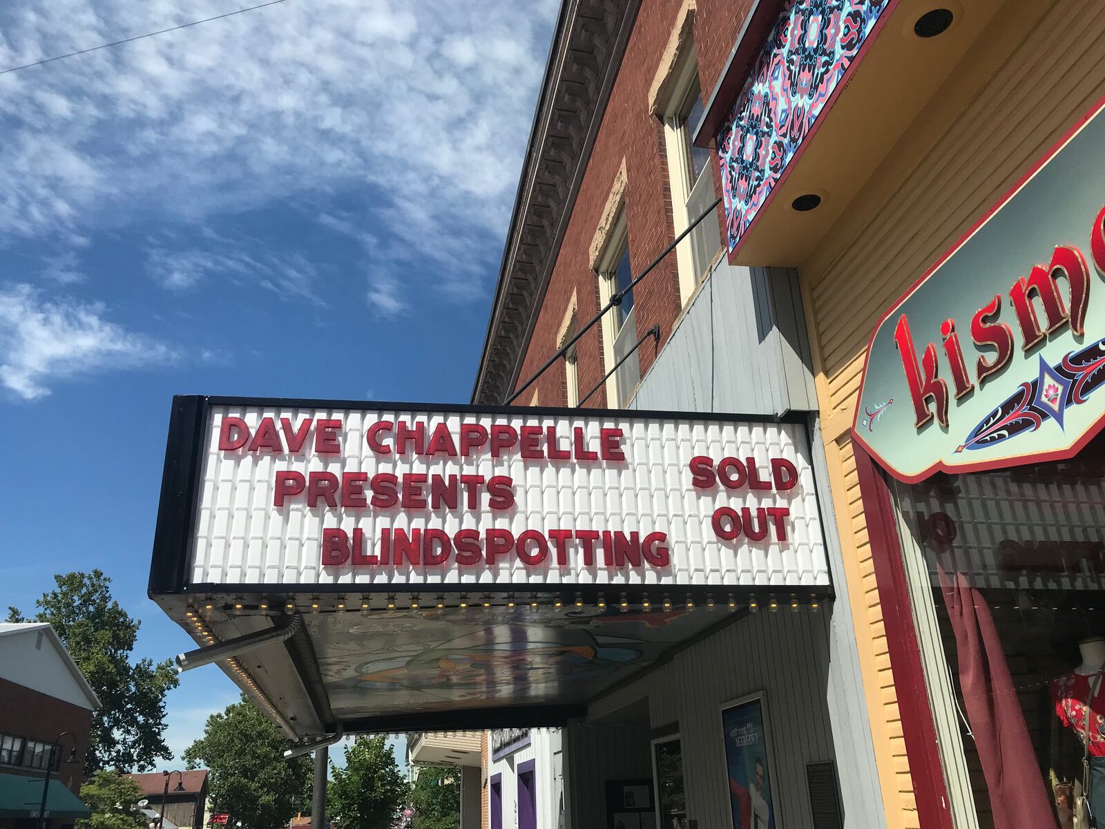 Janina Gavankar was in Yellow Springs on Thursday, July 19th for a special screening of Blindspotting.