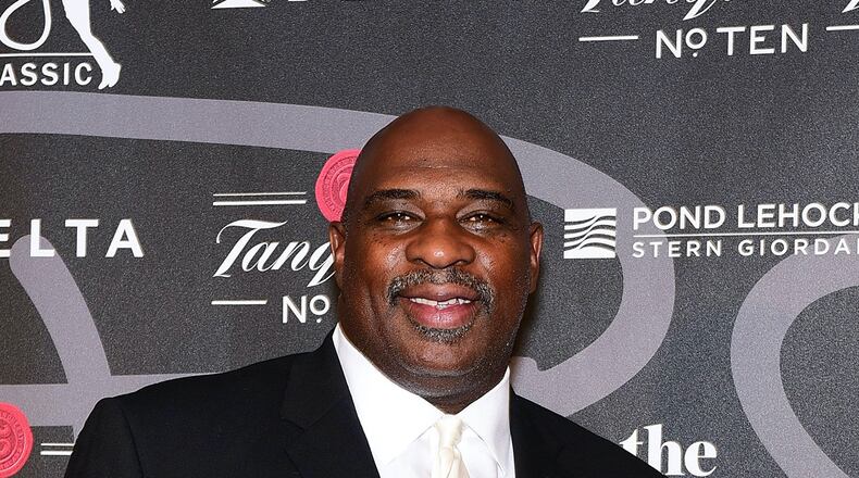 PHILADELPHIA, PA - SEPTEMBER 10: Broadcaster & Former NFL Star Keith Byars attends the Erving Golf Classic Black Tie Ball sponsored by Delta Airlines & Pond LeHocky Law, with cocktails presented by Tanqueray No. TEN. Produced by PGD Global on September 10, 2017 at The Logan in Philadelphia, Pennsylvania. (Photo by Lisa Lake/Getty Images for PGD Global)