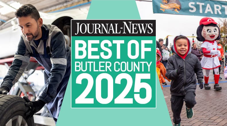 You help us find the food, services, people, places, events and businesses that make Butler County great! Nominate and vote for your favorites on Journal-News.com.