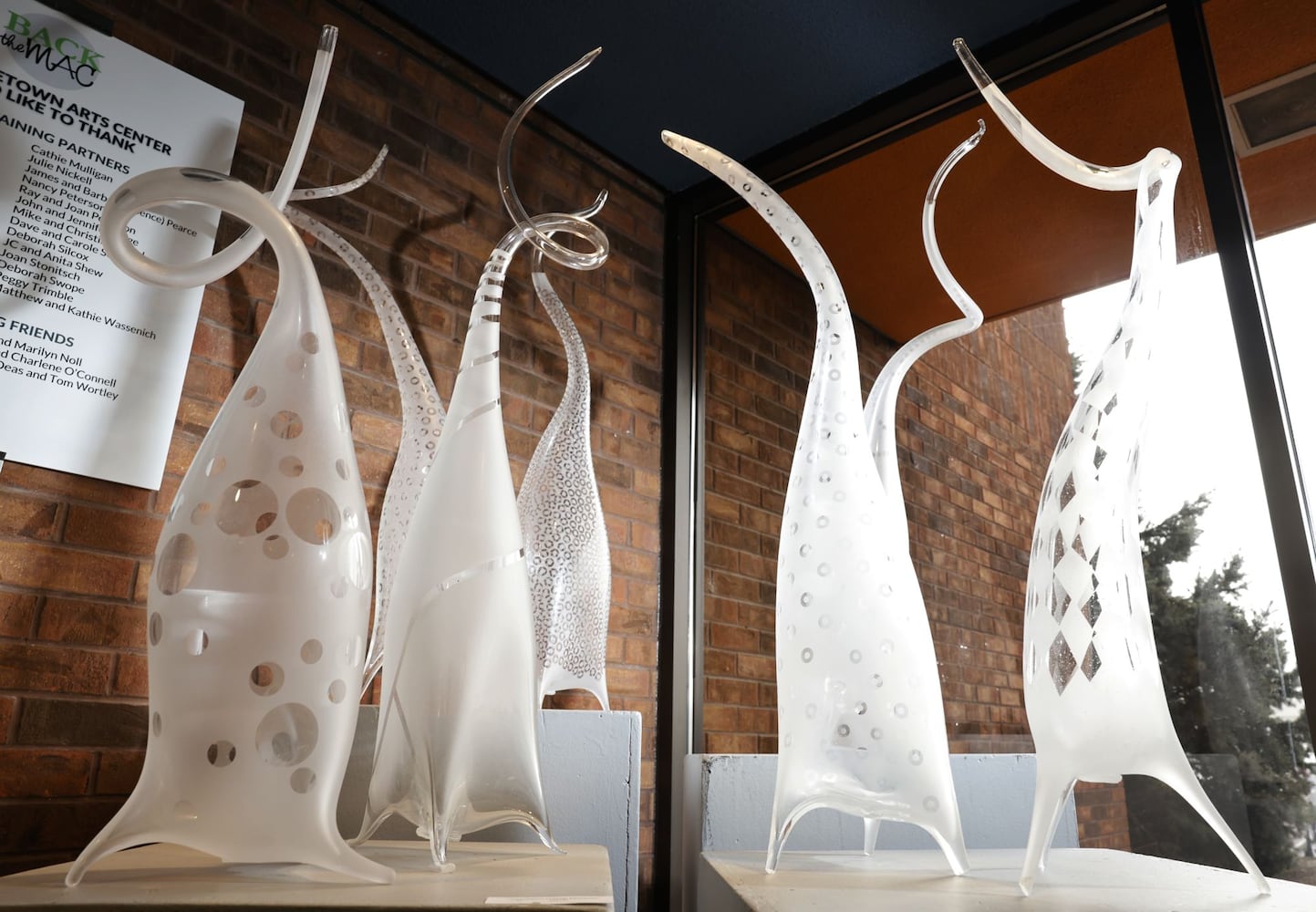 Darren Goodman Glass exhibit