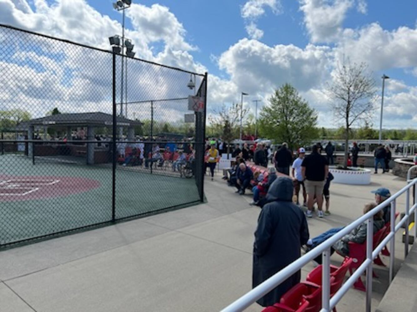 Nuxhall fields parade and opening day