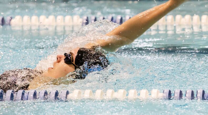 Cincinnati Christian senior Payton Keiner won two events in the Southwest Ohio High School Swimming and Diving Classic over the weekend. CONTRIBUTED PHOTO BY JASON MILLER