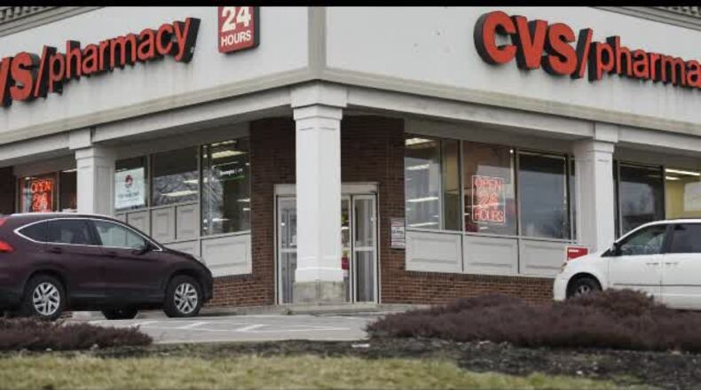 Middletown police evacuated this CVS on Breiel Boulevard tonight after they received a call about a possible bomb. No bomb was found and the store reopened, police said. FILE PHOTO