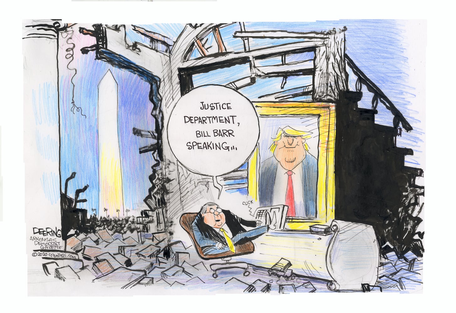 Week in cartoons: Black Lives Matter, Bill Barr and more