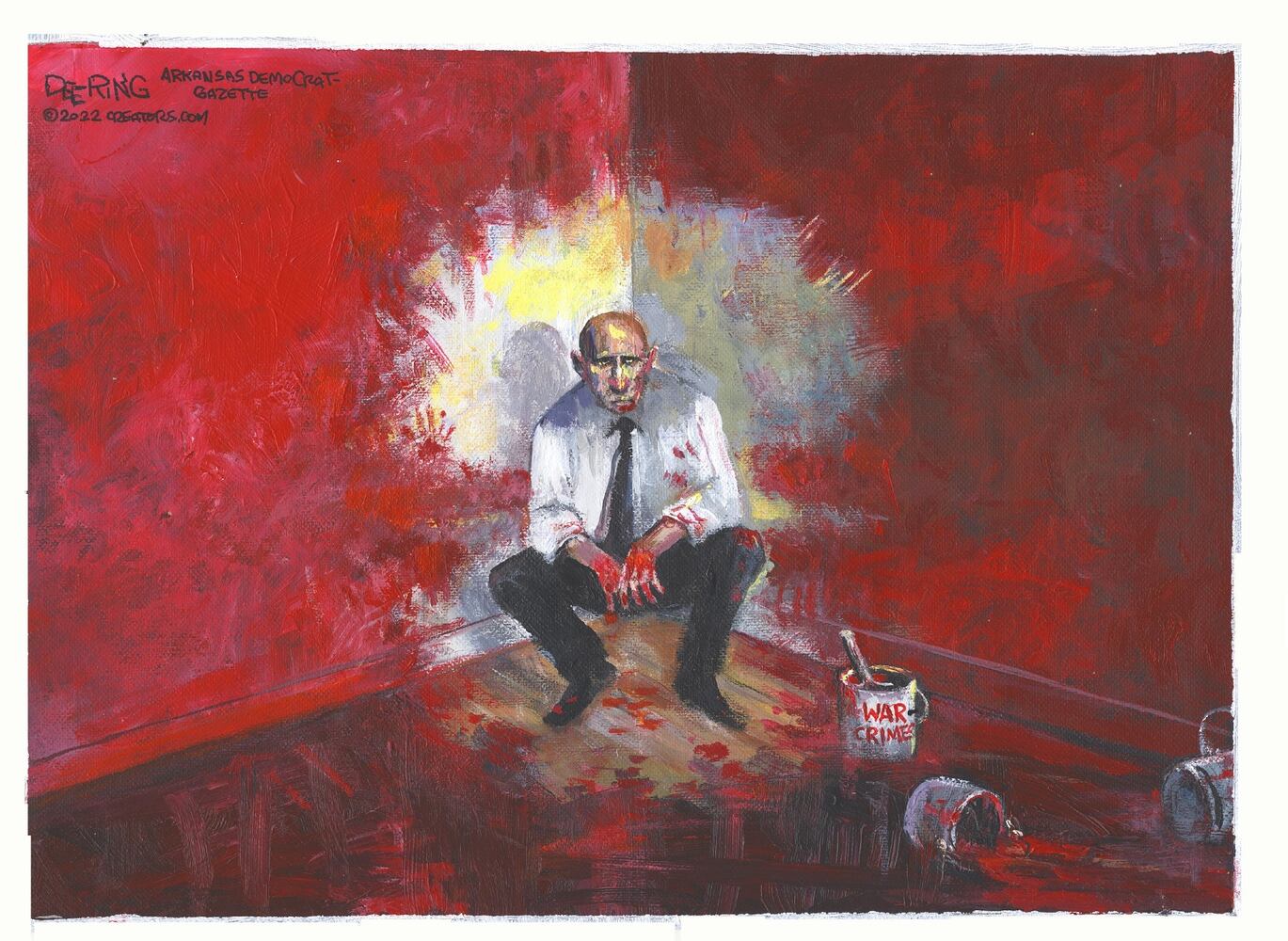 WEEK IN CARTOONS: Ukraine, Putin, baseball lockout and more