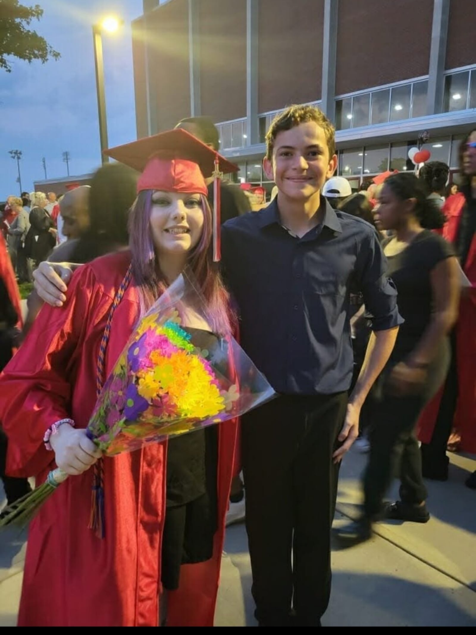 Dylan Straughn and his sister Kylie Stanley. PROVIDED BY THE FAMILY/WCPO