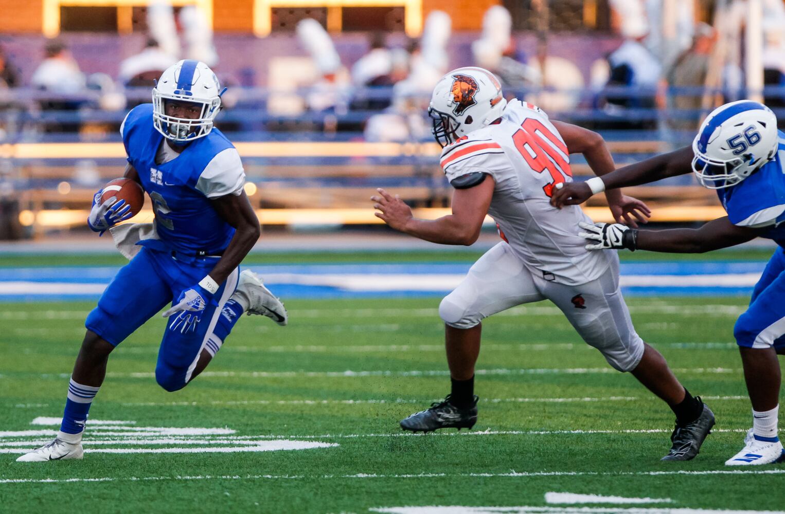 Hamilton Big Blue Football beats Anderson