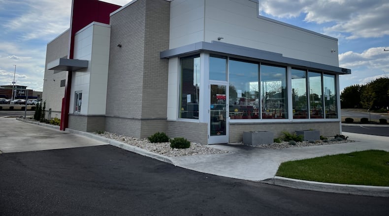 Taco John's at 4045 Wilmington Pike in Kettering is "closed for rebranding," according to a sign posted at the restaurant. NATALIE JONES/STAFF