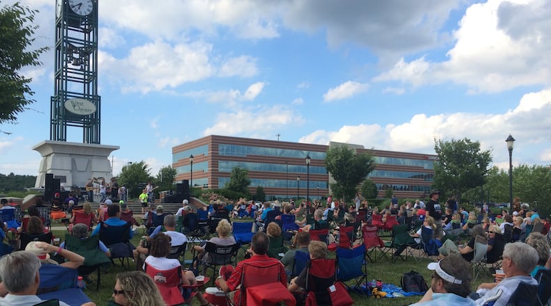 West Chester’s summer concert series, The Takeover on The Square presented by First Financial Bank will return for the season on Thursday, June 6. CONTRIBUTED