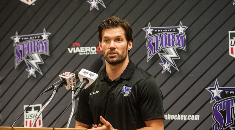 Anthony Noreen was named Miami University hockey coach on Monday. Photo courtesy of USHL Media