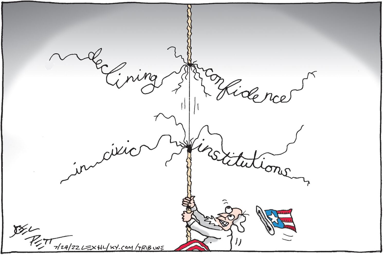 WEEK IN CARTOONS: Deleted texts, fist bump, heat wave and more