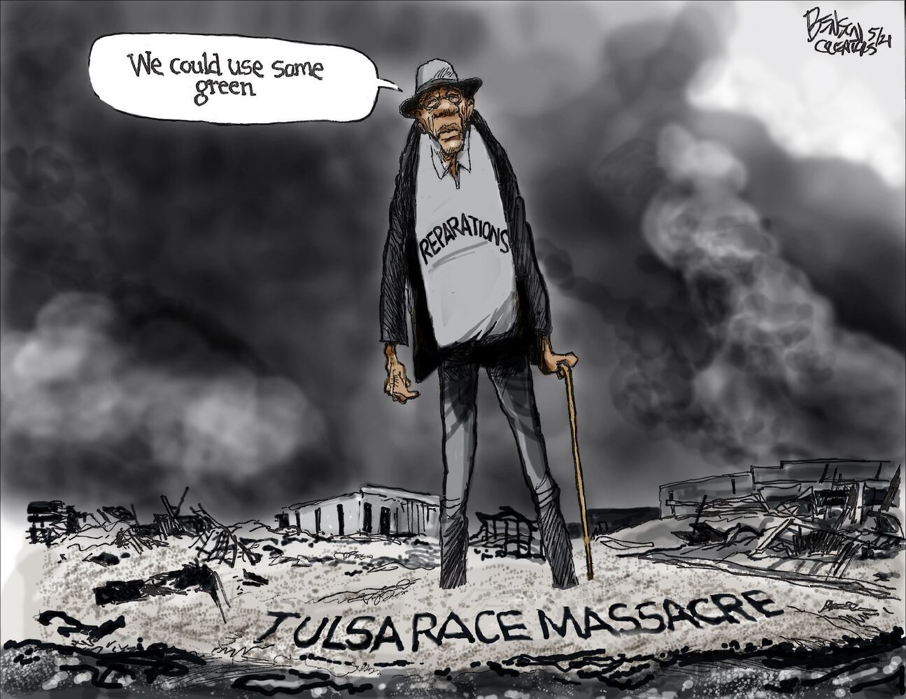 Week in cartoons: Jan. 6 commission, ransomware and more