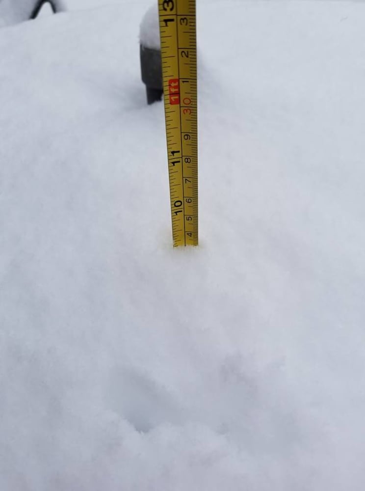 Butler County snow photos Jan. 12-13, 2019