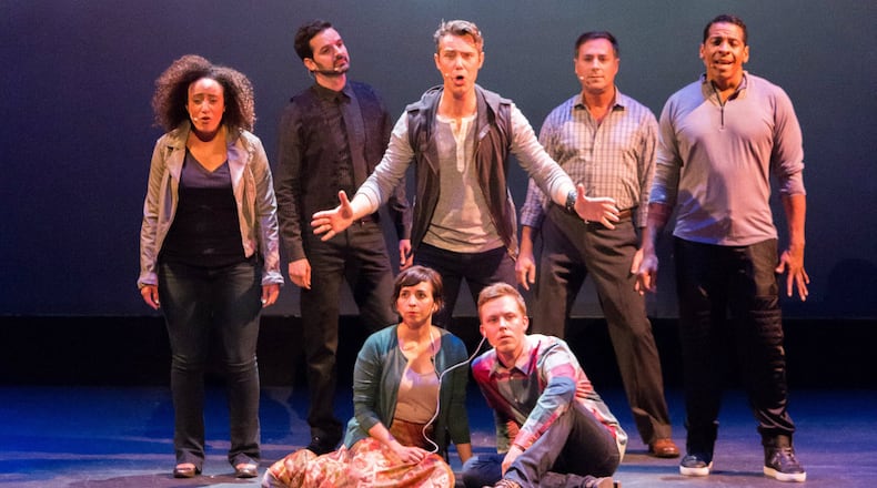 The Gay Men’s Chorus of Los Angeles will dramatize select stories by LGBT teens at the It Gets Better Tour’s climactic musical performance at the Hall Auditorium on Feb. 25. CONTRIBUTED