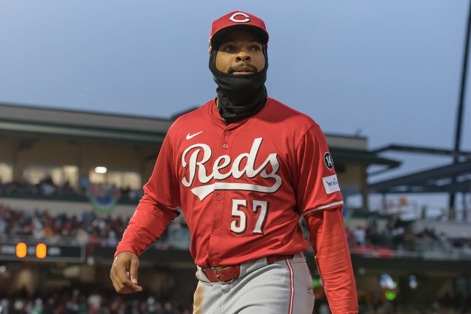 PHOTOS: Cincinnati Reds vs. Reds Top Prospects at Day Air Ballpark