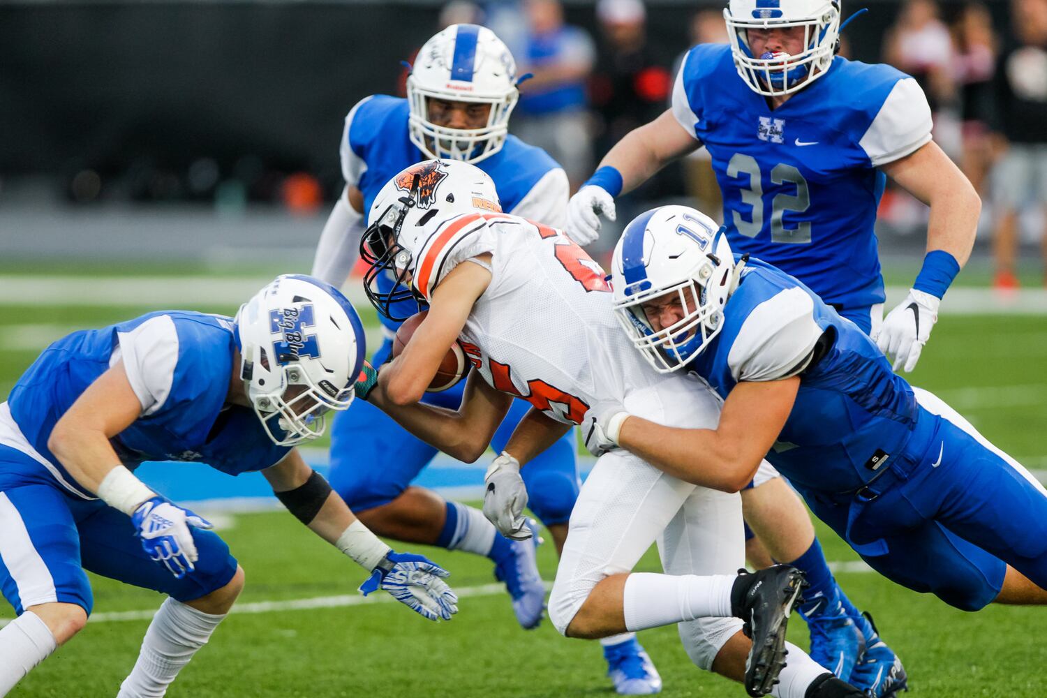 Hamilton Big Blue Football beats Anderson