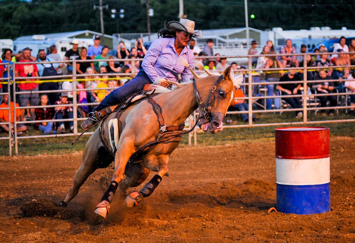 Broken Horn Rodeo closes out the night Wednesday at the Butler County Fair