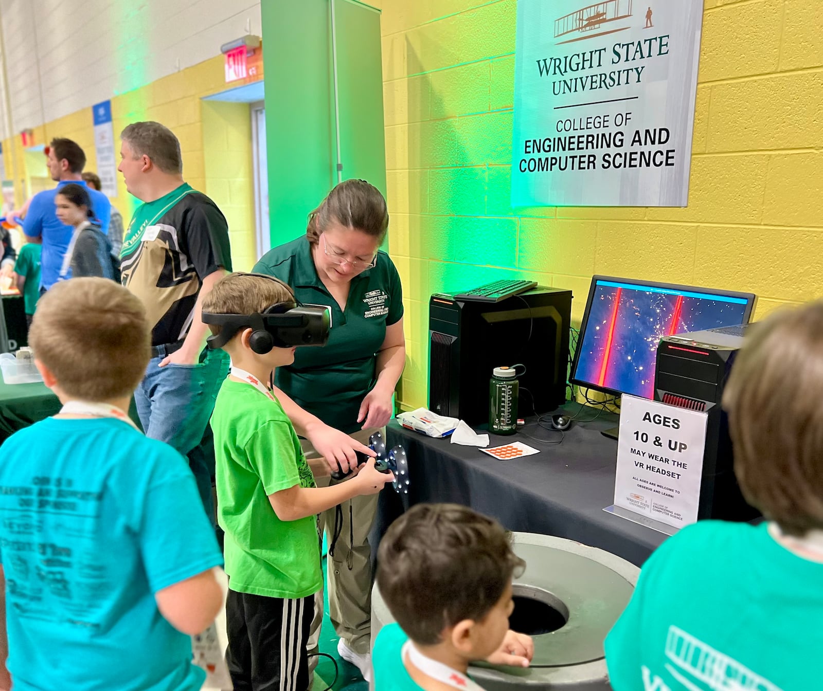 Around 1,500 kids participated in The Big Hoopla's STEM Challenge last year. AIMEE HANCOCK/STAFF