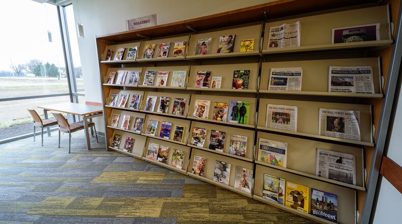 Here’s a look inside the newly completed and now open Dayton Metro Library Northmont Branch in Englewood, located at 700 W. National Road. TOM GILLIAM / CONTRIBUTING PHOTOGRAPHER