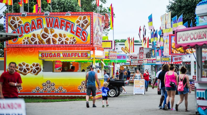 The Butler County Fair started Sunday, July 22, 2019 at the Butler County Fairgrounds in Hamilton. NICK GRAHAM/STAFF