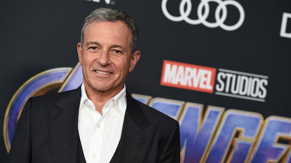 FILE - Disney CEO Bob Iger arrives at the premiere of "Avengers: Endgame" at the Los Angeles Convention Center on Monday, April 22, 2019. (Photo by Jordan Strauss/Invision/AP, File)