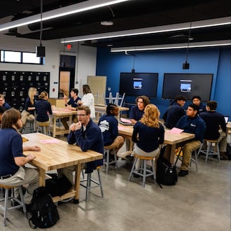 Ohio Gov. Mike DeWine said in his recent "State of the state" speech that while Ohio has invested in career tech facilities and programs, more than 13,000 students are on waiting lists for their preferred program. Butler Tech officials said they have been battling a lack of enrollment capacity for years. Pictured is a classroom in Butler Tech's recently opened aviation career school at Middletown Regional Airport. (File)
