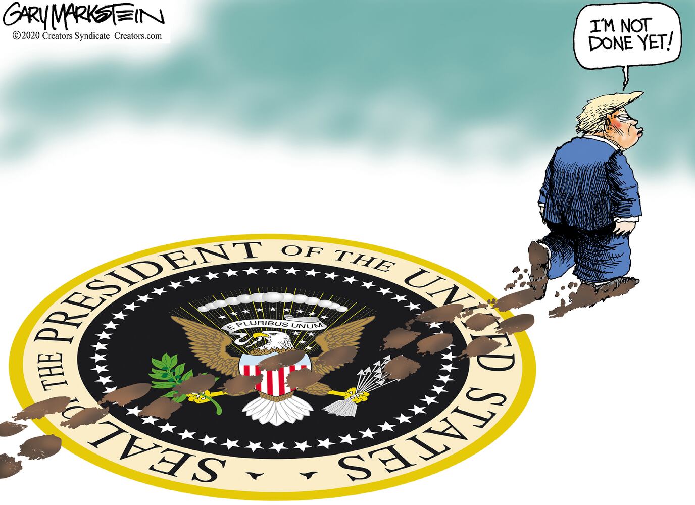 Week in cartoons: Democracy, Alex Trebek and more