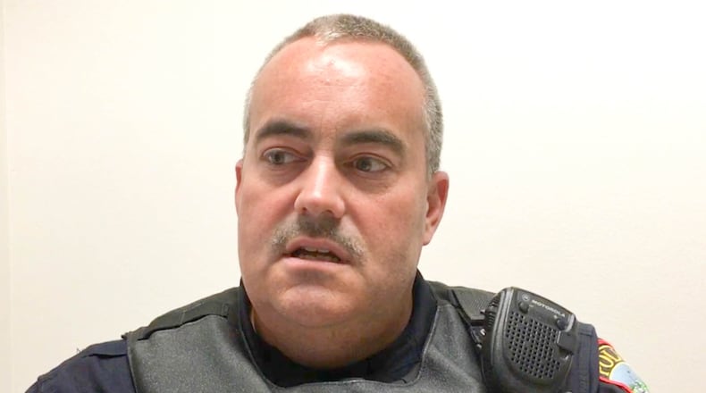 Franklin police Officer Steve Dunham