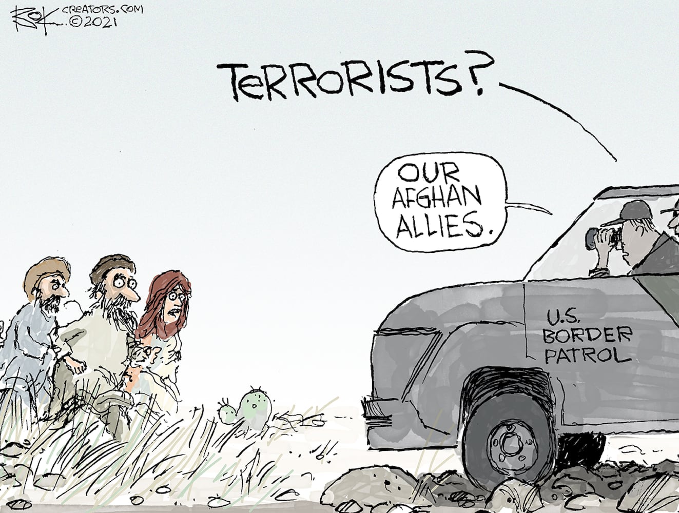 Week in cartoons: Billionaire space race, Afghanistan and more