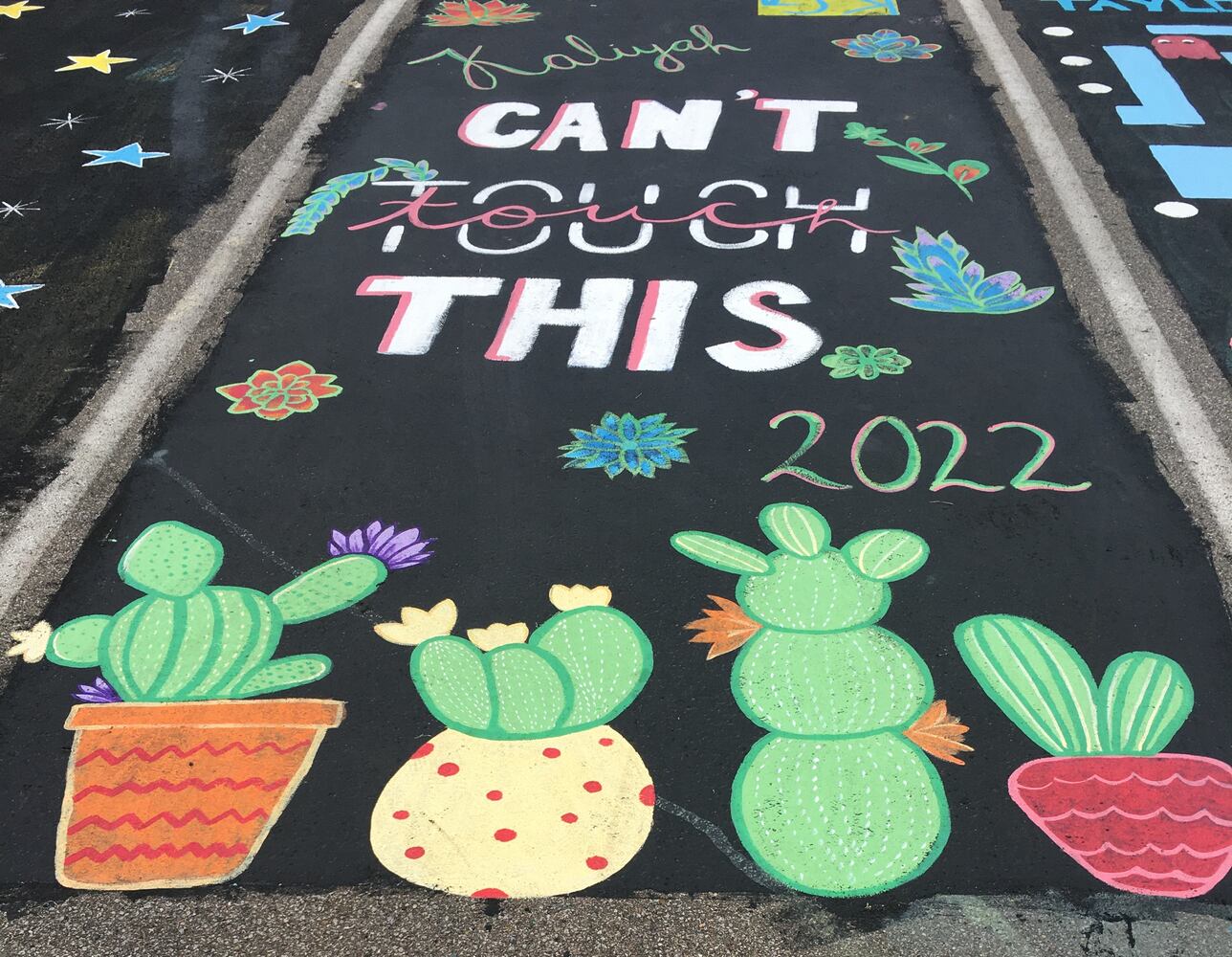 Fairfield High senior parking lot