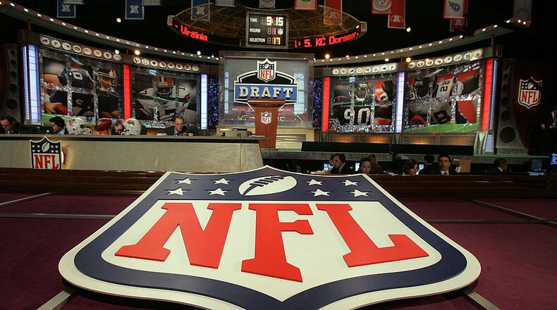 NEW YORK - APRIL 26: A general view shows the stage during the during the 2008 NFL Draft on April 26, 2008 at Radio City Music Hall in New York City. (Photo by Jim McIsaac/Getty Images)