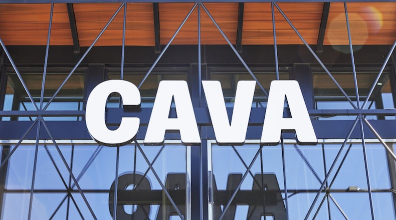 If you've driven around Oakley, you've probably seen the signs: CAVA is coming to Cincinnati. LAURA MURRAY/CAVA
