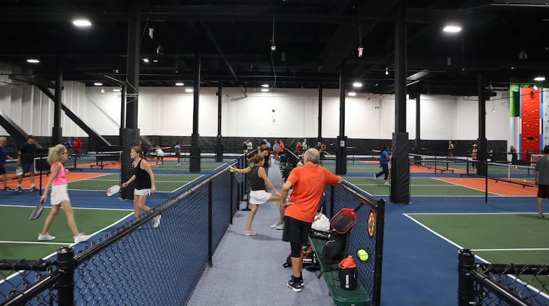 Dill Dinkers pickleball club is opening at 1740 S. Erie Blvd. in the Hamilton Crossings Shopping Center. CONTRIBUTED