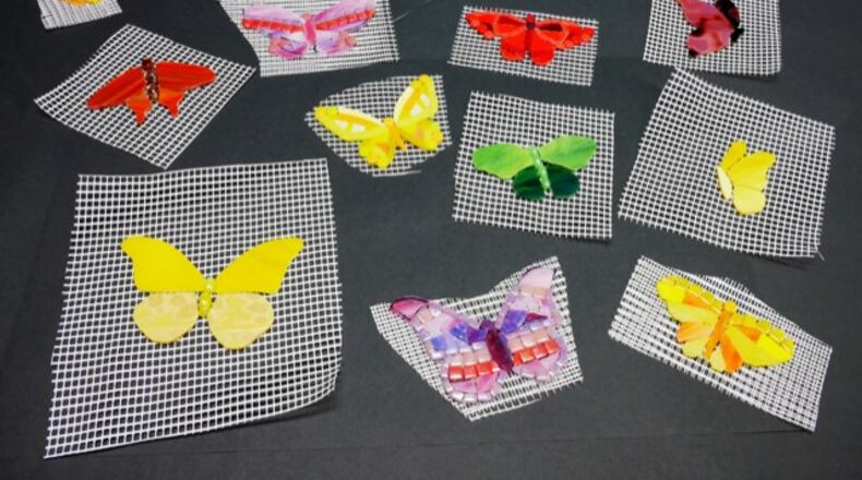 The Wings of Hope project will be a community mural project at the Fitton Center displaying butterflies. CONTRIBUTED