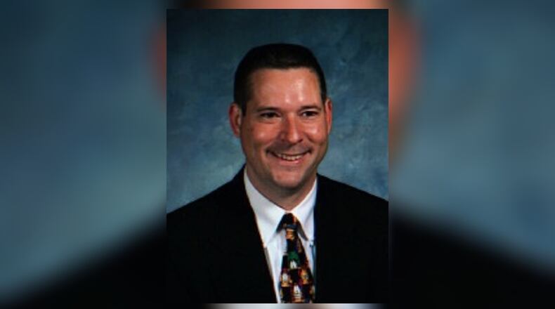John M. Pennell, pictured in a 2005 candidate photo, resigned Thursday as executive director of operations in the Springboro school District.