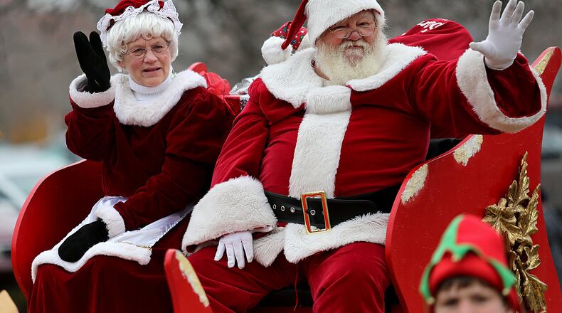 The 14th annual Santa Parade has been canceled this year in Middletown due to the coronavirus, organizers announced Tuesday. FILE PHOTO