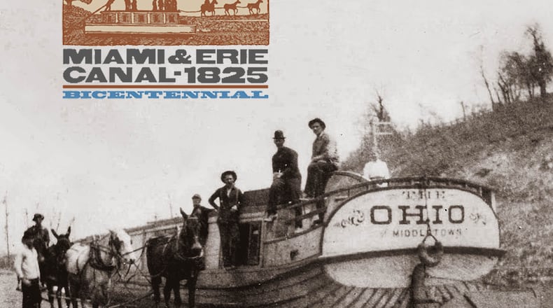 To mark the construction of the Miami Canal, a bicentennial celebration will be held at 11 a.m. Monday at the site of the first dig at the corner of Verity Parkway and Yankee Road. SUBMITTED PHOTO