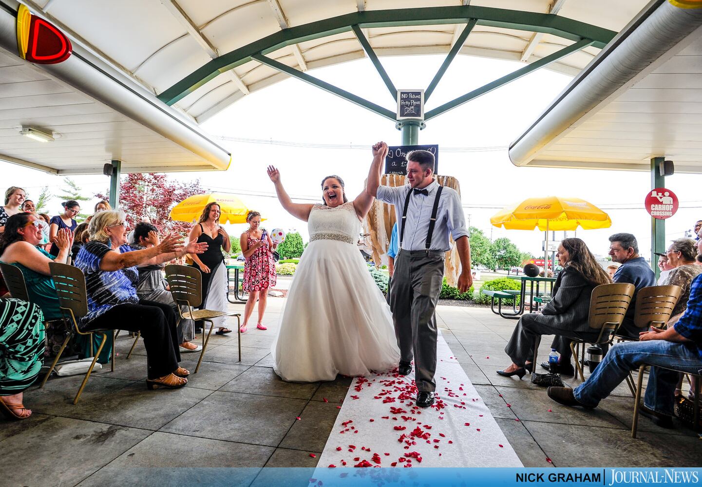 Sonic Drive-In Wedding