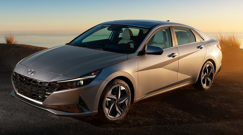 The 2021 Hyundai Elantra was named winner of the 2021 North American Car of the Year award Jan. 11 by the North American Car, Utility and Truck of the Year (NACTOY) automotive media jury. This is the second time the Hyundai sedan has won Car of the Year (2012). Hyundai photo