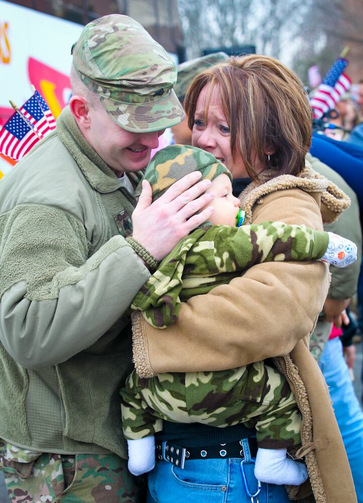 Troops Return Home