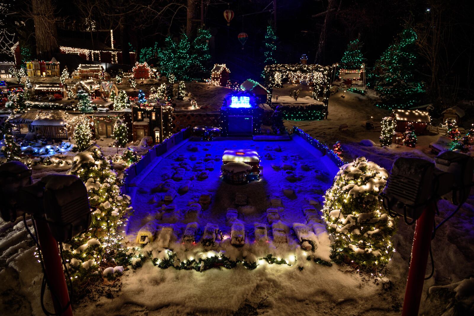 The historic Clifton mill, built in 1802 and still working, opened its Legendary Lights for the 2018 holiday season on Friday, Nov. 23. You can see Clifton Mill featured on ABC TV’s “The Great Christmas Light Fight” from 8 p.m. to 10 p.m. Monday, Dec. 3. TOM GILLIAM / CONTRIBUTING PHOTOGRAPHER