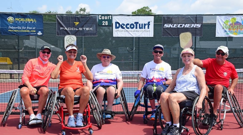 More than two dozen wheelchair athletes will compete in tje Spooky Spokes Wheelchair Pickleball Tournament at The Pickle Lodge in West Chester.