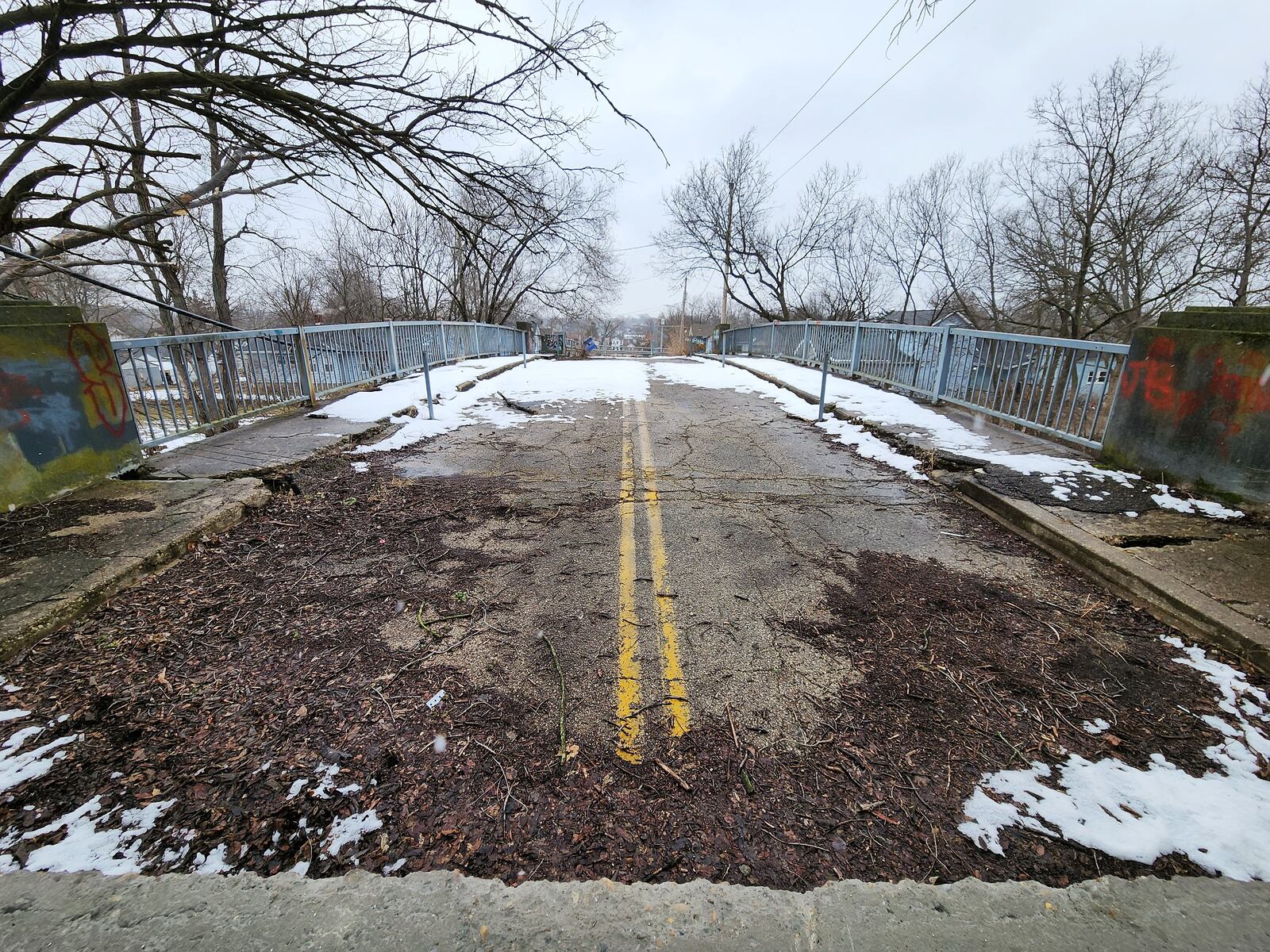 The Ohio Department of Transportation has published a notice of funding for the 2023 Municipal Bridge Program, and the city of Hamilton will seek funding for the demolition of the South G Street Bridge. The program would pay for up to 95% of the cost to raze the bridge, which has been closed to traffic for more than 5 years due to its poor condition. NICK GRAHAM/STAFF