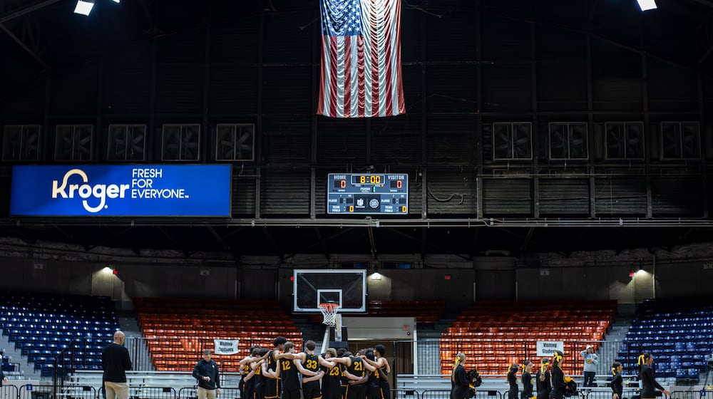 Lakota West beat Olentangy Berlin and Centerville fell to Pickerington Central in Division I regional semifinal games on Thursday, March 12, 2026 at the Ohio Expo Center's Taft Coliseum. MICHAEL COOPER / STAFF