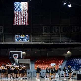 Lakota West beat Olentangy Berlin and Centerville fell to Pickerington Central in Division I regional semifinal games on Thursday, March 12, 2026 at the Ohio Expo Center's Taft Coliseum. MICHAEL COOPER / STAFF