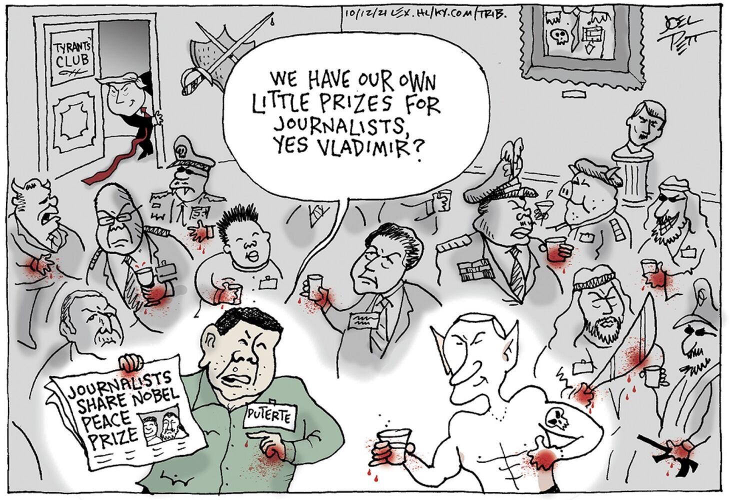 WEEK IN CARTOONS: Jon Gruden, supply chain issues and more