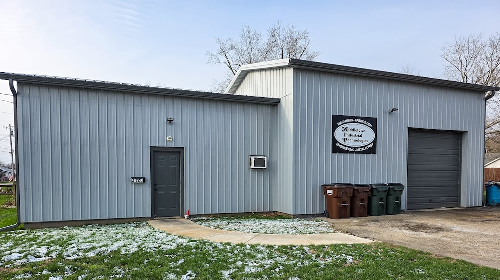 Middletown Industrial Technologies, LLC, is hoping to expand to a second location within the city, adding eight more employees and a total $1.4 million payroll. The business has grown out of its current location on Plymouth Street, according to founder and owner Lawrence Tuckosh. NICK GRAHAM/STAFF
