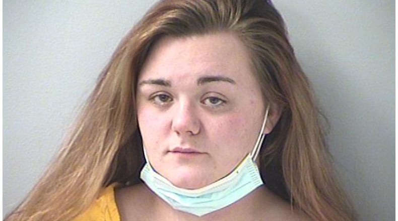 Aerial Katelynn Brazzell, 21, waived her preliminary hearing this morning in Hamilton Municipal Court and her case was sent to a Butler County grand jury. BUTLER COUNTY SHERIFF'S OFFICE